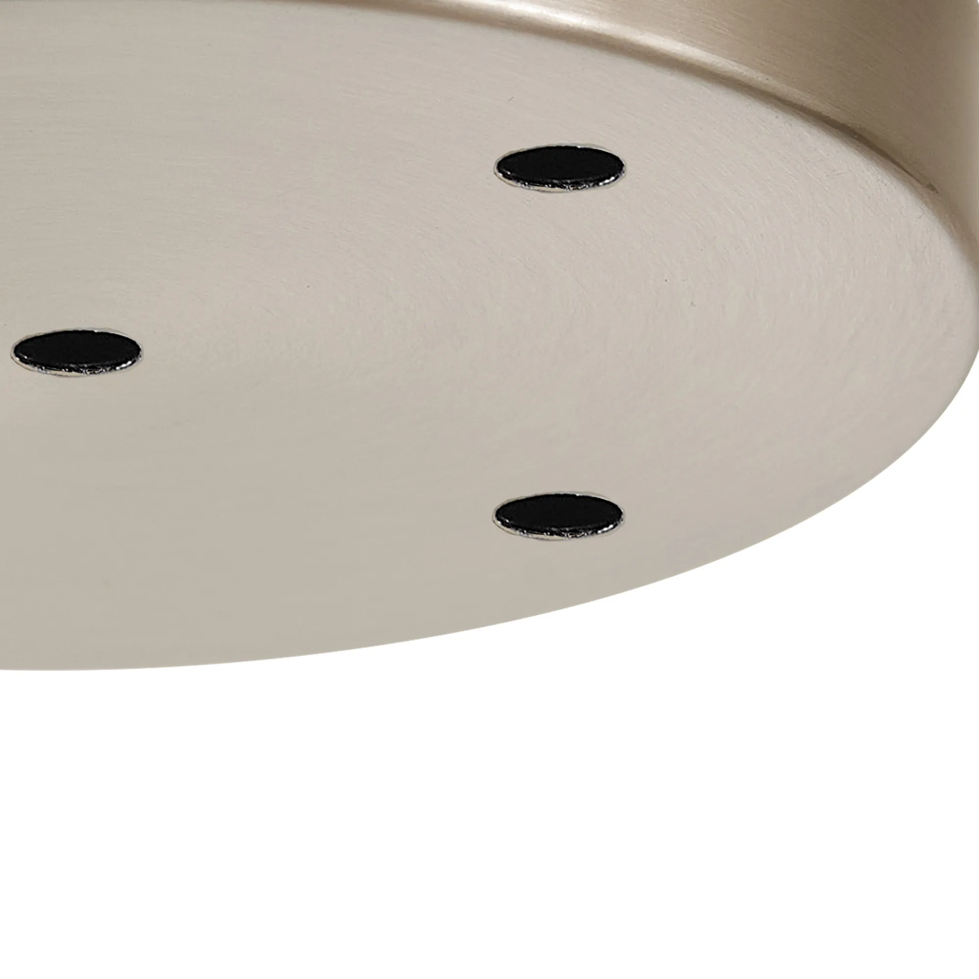 Hayes 5 Hole 15cm Round Ceiling Plate Satin Nickel D0828SN  Deco Hayes Nickel